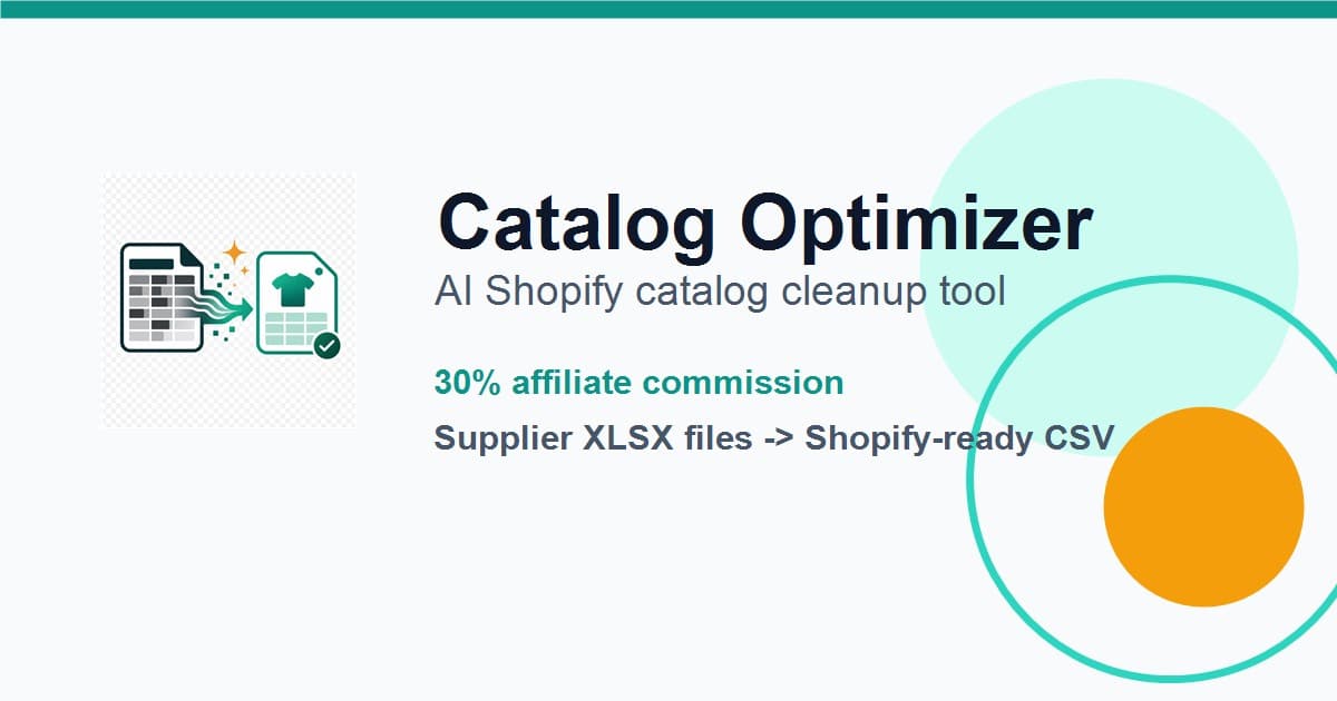 Catalog Optimizer