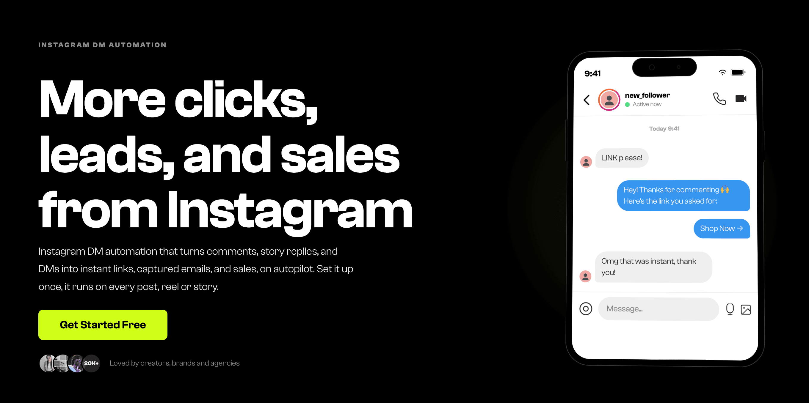 CreatorFlow - Instagram DM automation