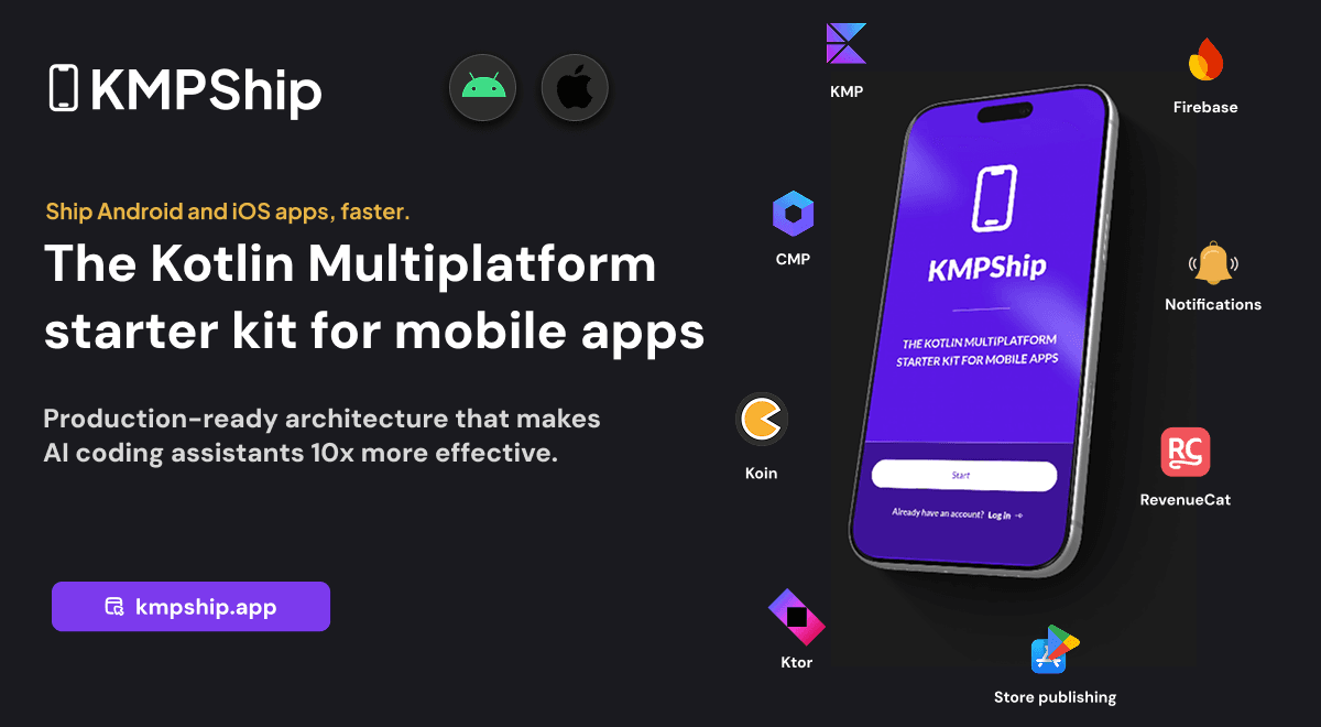 KMPShip - Build KMP mobile apps fast