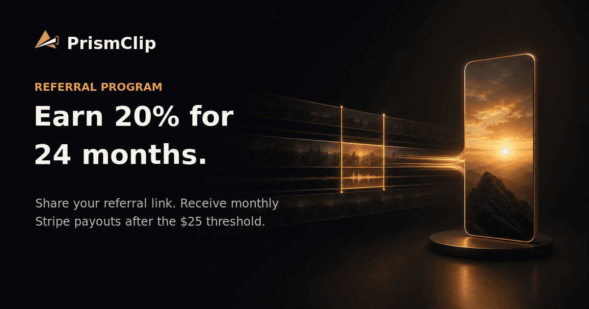 PrismClip - Find moments. Create clips.