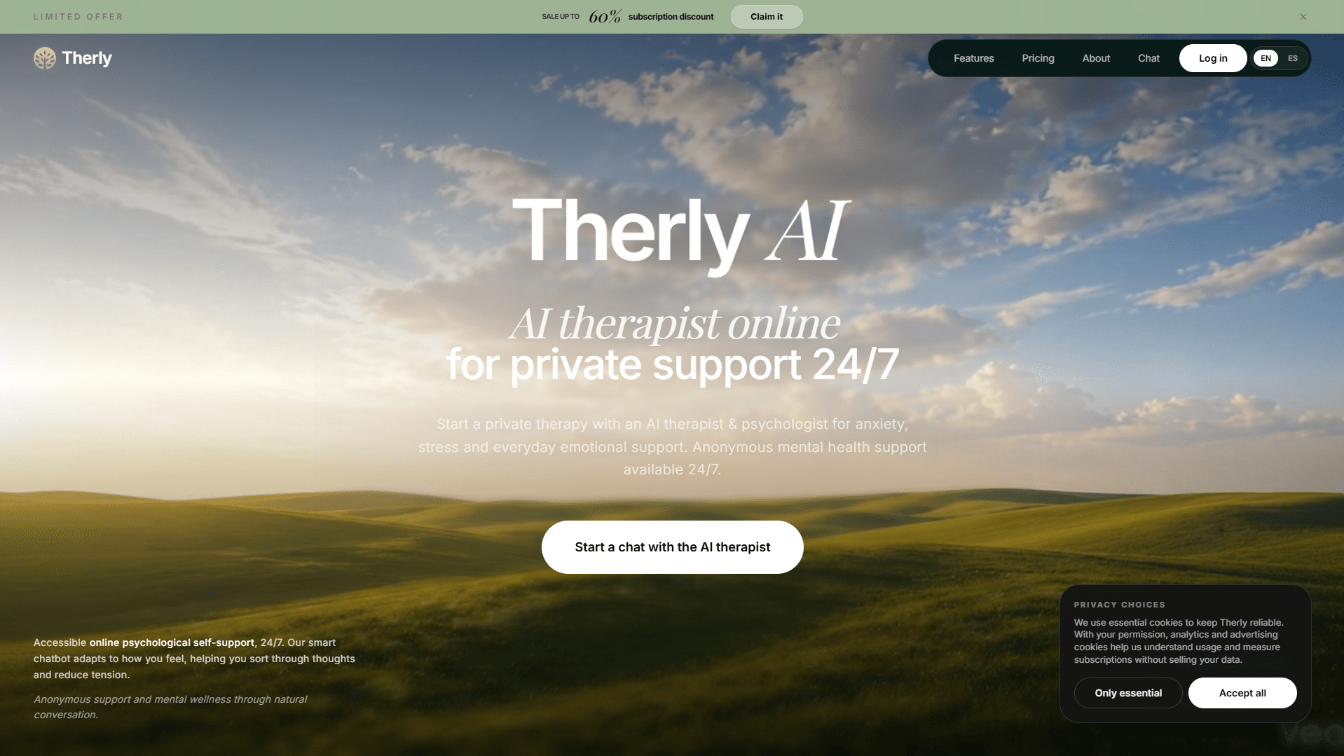Therly AI - Mental support anytime