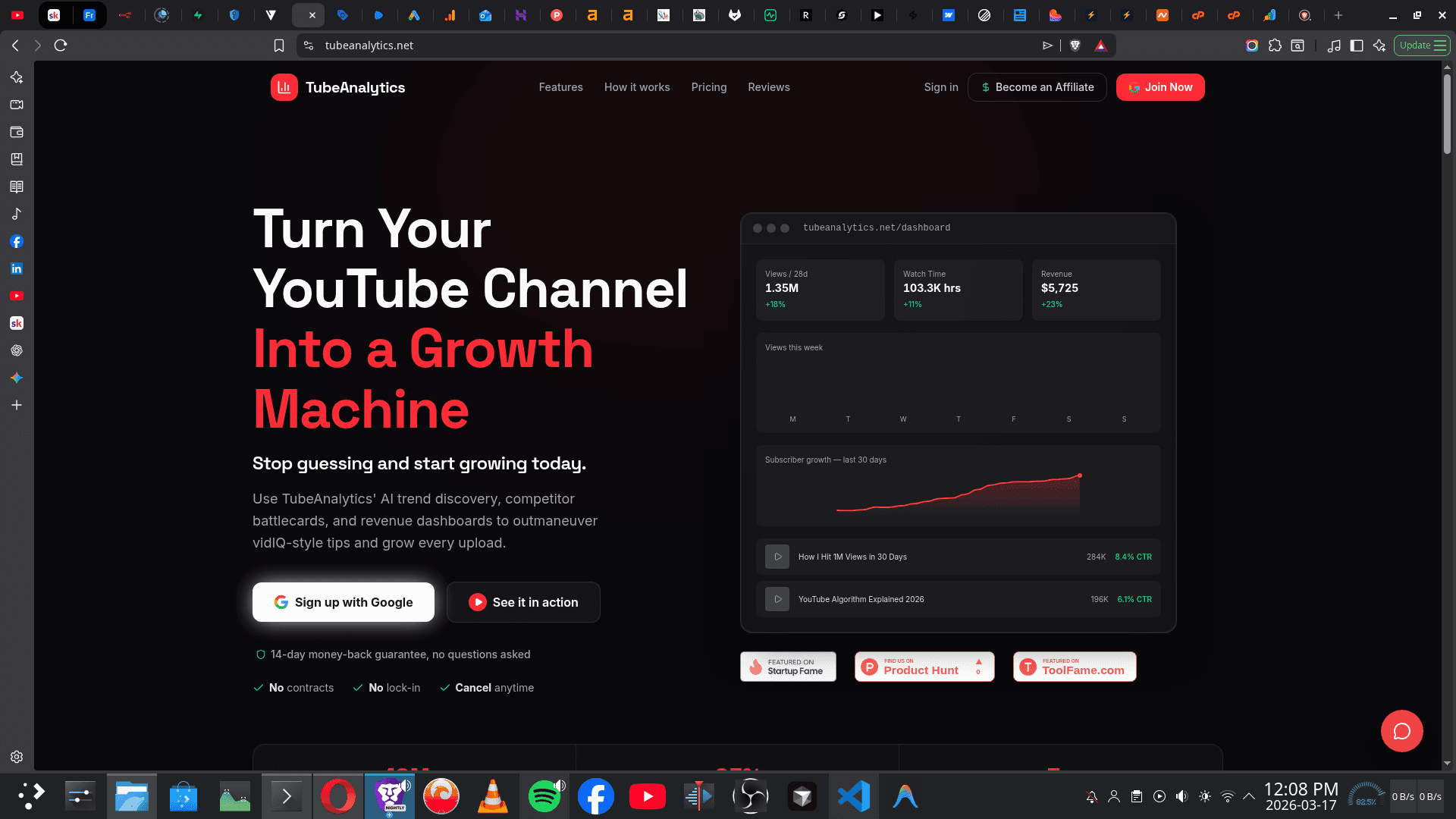 TubeAnalytics