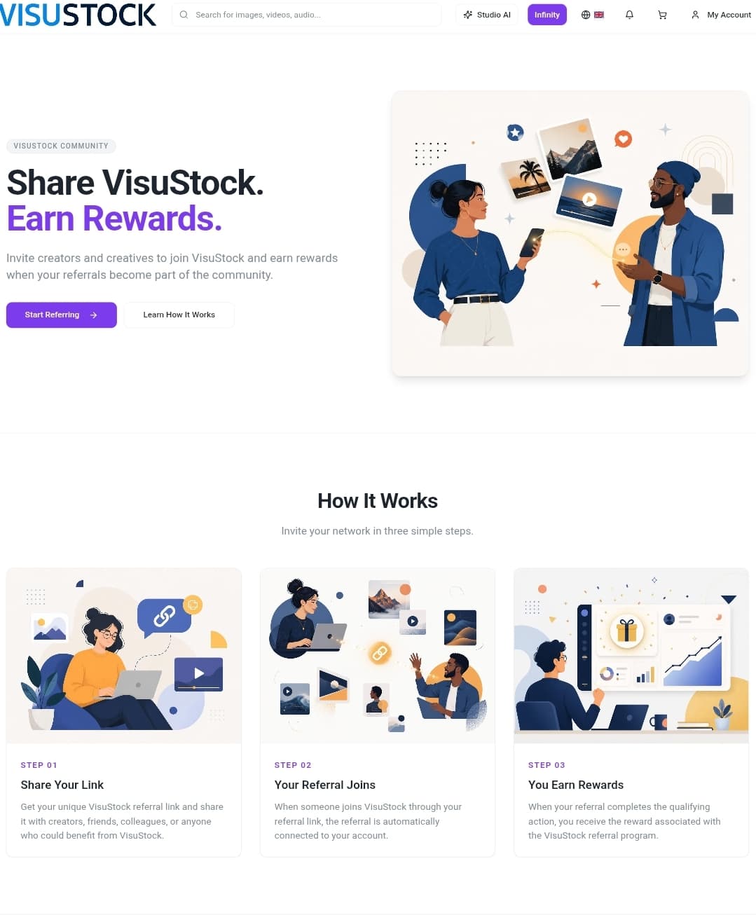 Visustock - Premium Creative marketplace