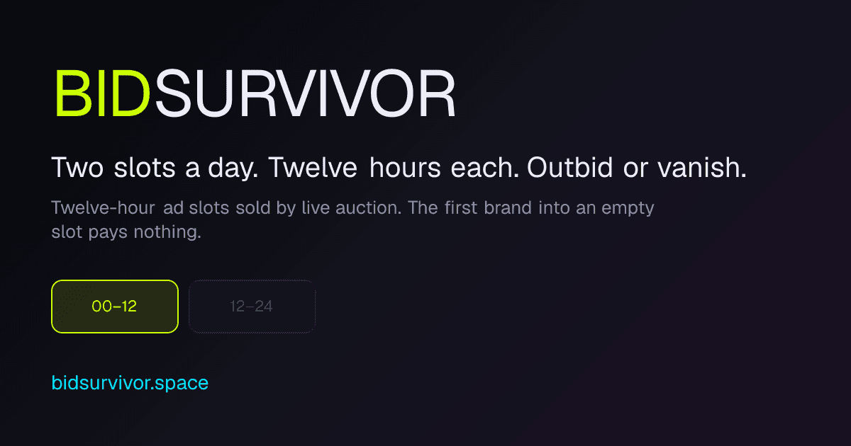 BidSurvivor