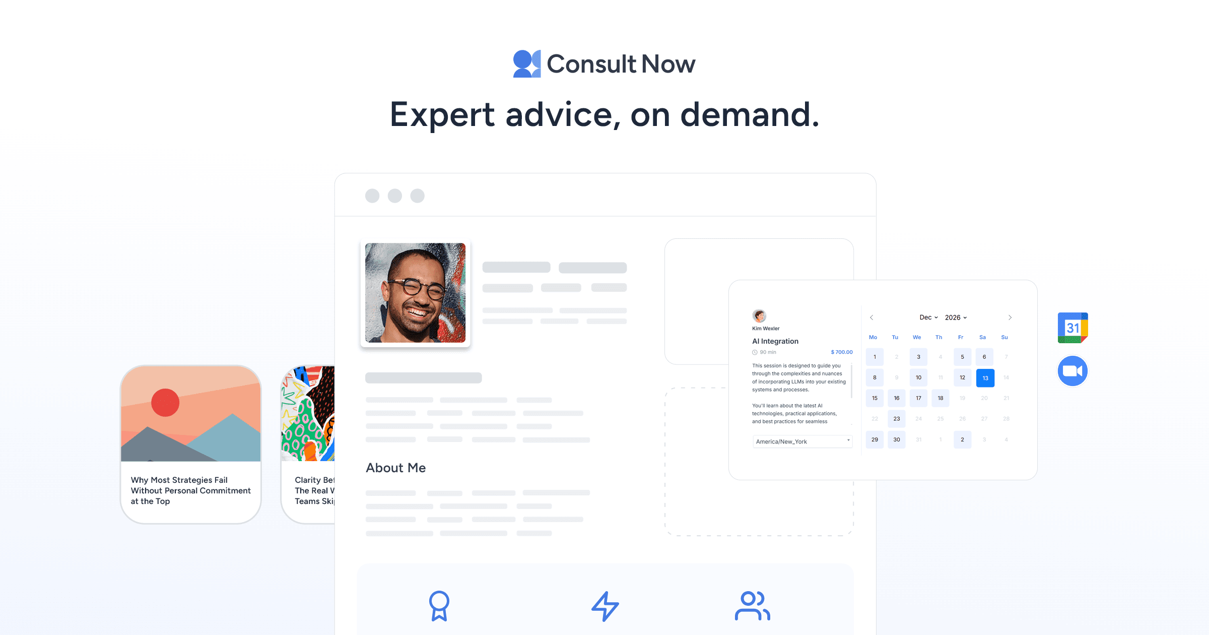 Consult Now - Tell us your problem. Get the person who fixes it.