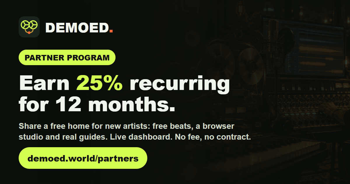 DEMOED - Free home for new artists