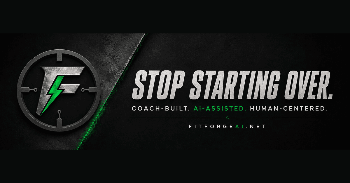 FitForgeAI Affiliate Program - AI coaching for men over 40