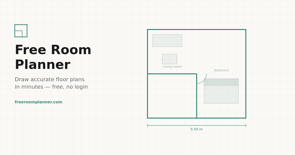 Free Room Planner - Draw Your Room. Share Your Plan.