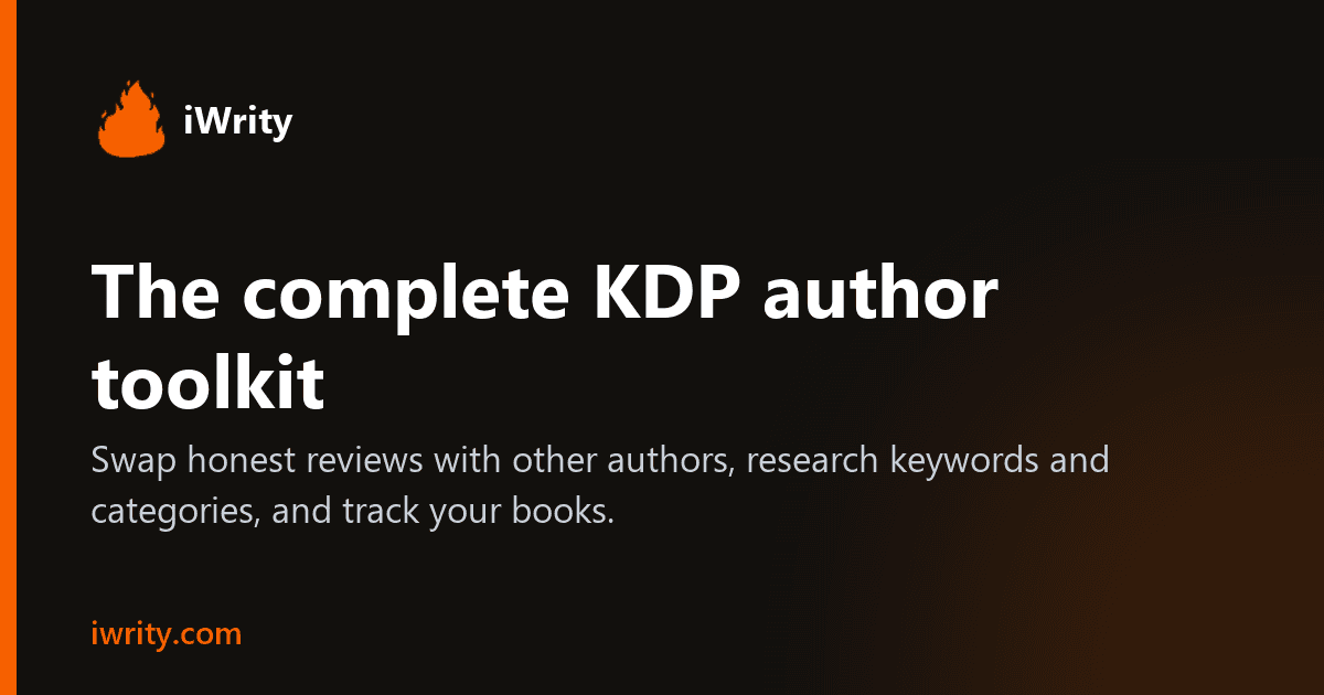 iWrity - Book reviews for indie authors