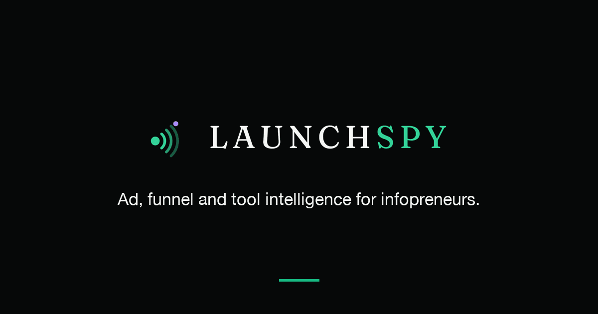 LaunchSpy - Meta ad & funnel intelligence