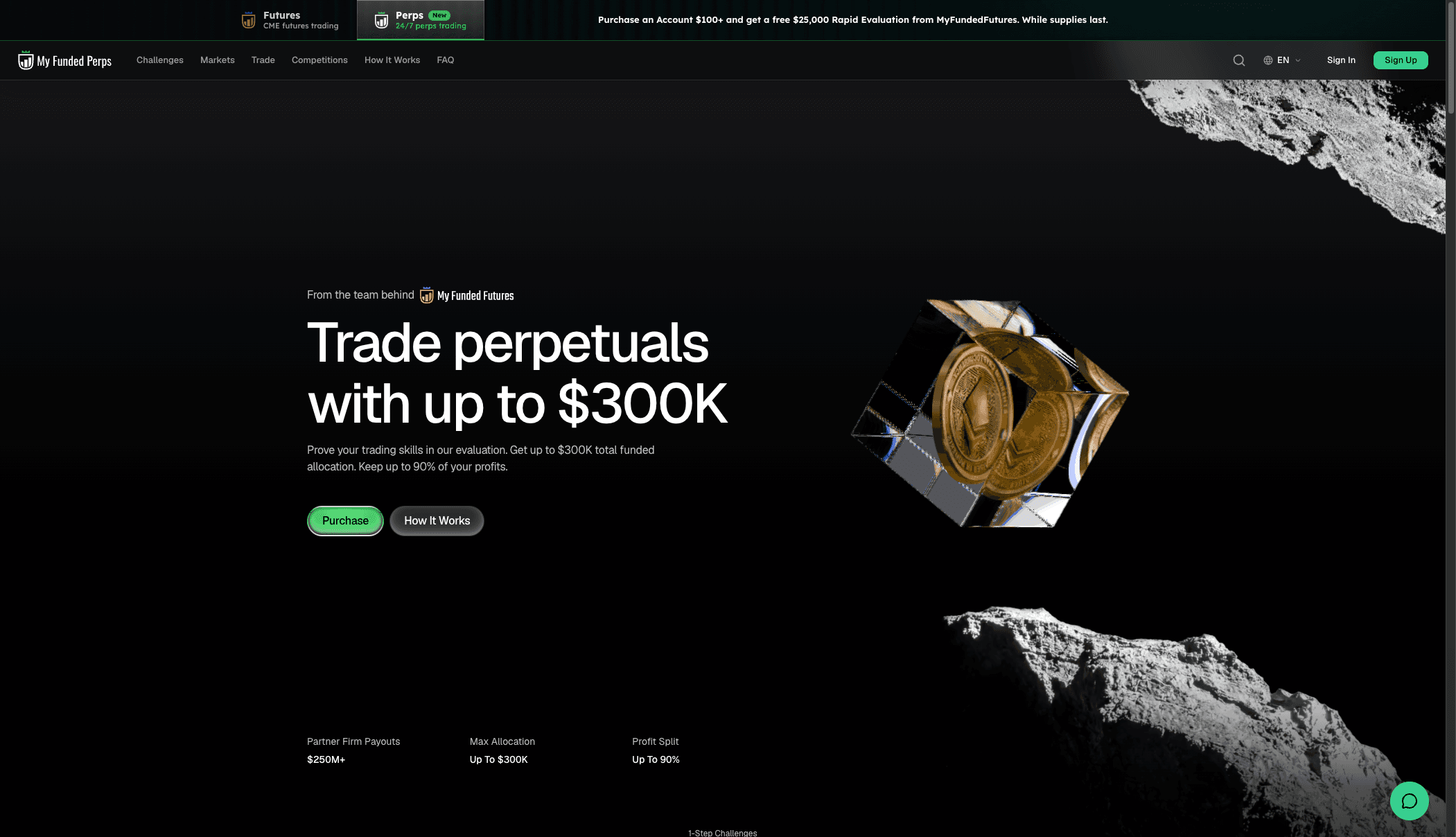 MyFundedPerps - Trade perpetuals with up to $300K