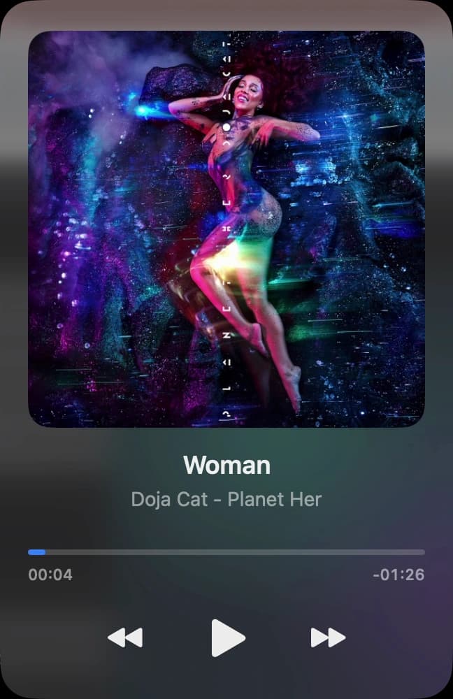 NowPlayingWidget - Floating music player for Mac