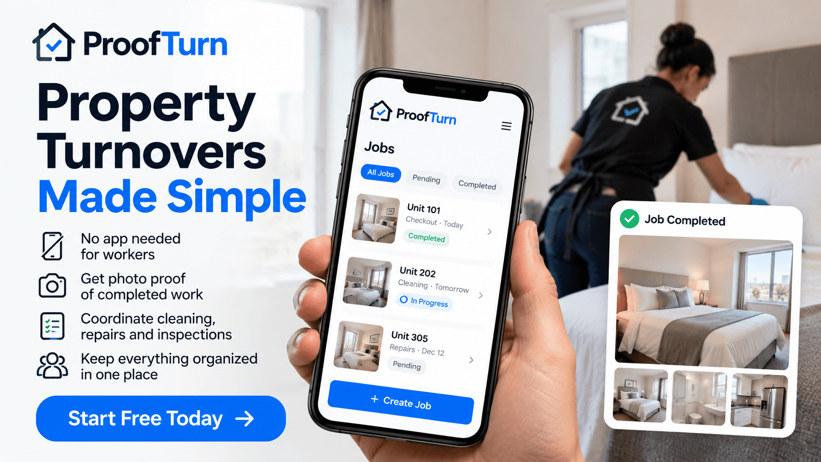 ProofTurn - Property jobs made simple