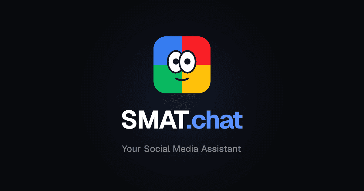 SMAT.chat - Let your AI run your socials