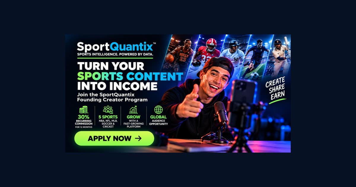 SportQuantix - Turn Sports Content Into Cash