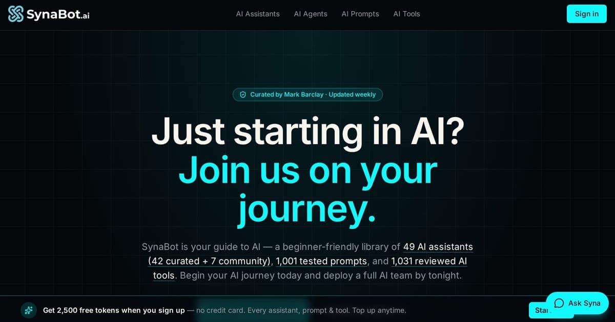SynaBot AI - AI that gets things done for your business