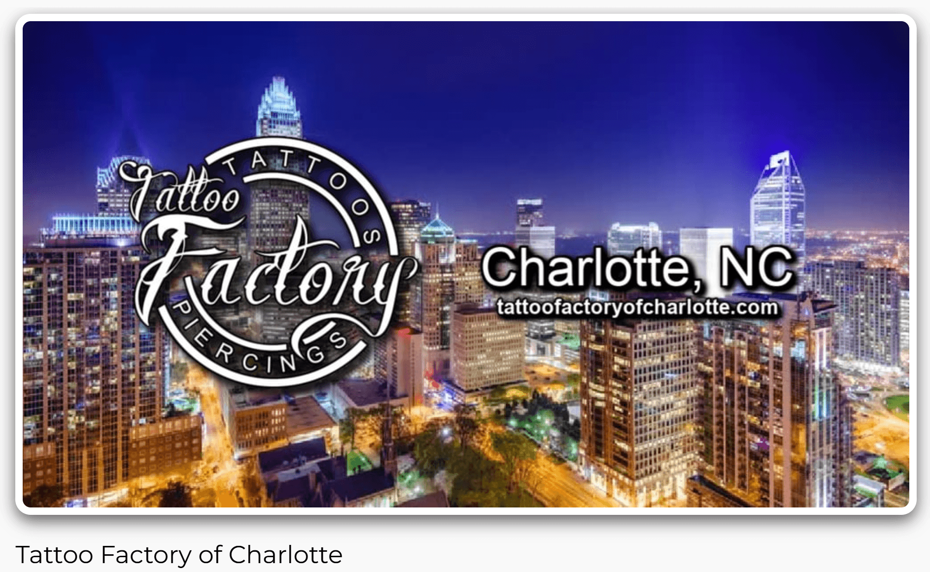 Tattoo Factory of Charlotte